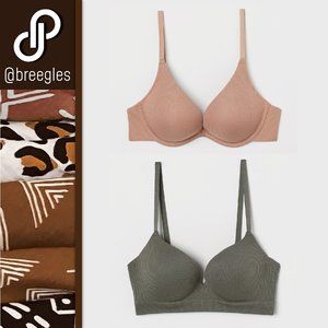 2 for 1 H&M Super Push-Up Jersey Bras